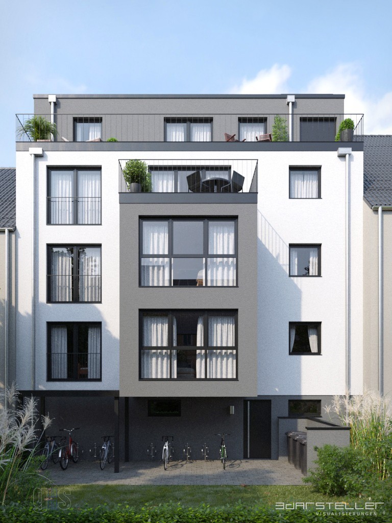 Immobilien GmbH – Rheinaustraße 157_Gartenansicht